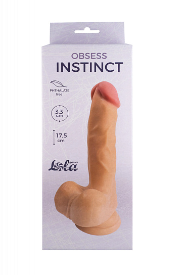 Фаллоимитатор Lola Games Obsess Instinct, 17,5 см