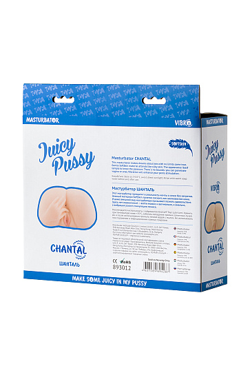 Реалистичный мастурбатор с вибрацией Toyfa Chantal