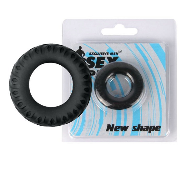 Силиконовое эрекционное кольцо New Shape