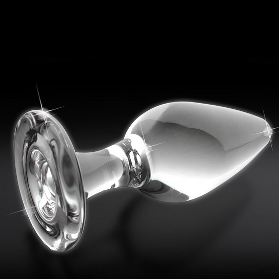 Стеклянная пробка Icicles No. 26, прозрачная