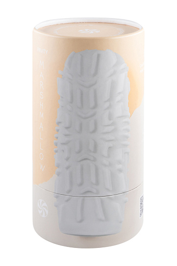 Мастурбатор Lola Games Marshmallow Maxi Fruity, белый