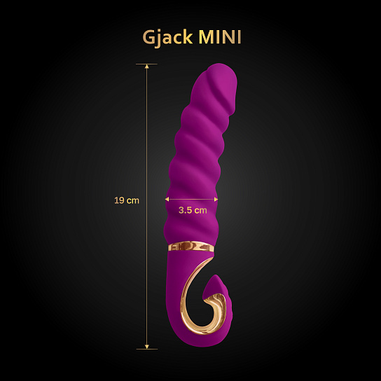 Уменьшенный вибратор Gvibe Gjack Mini, 19 см