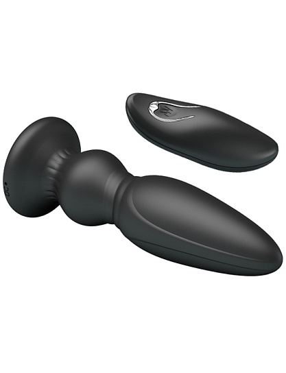 Рельефная пробка с вибрацией и пультом Baile Mr.Play