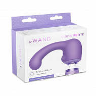 Утяжеленная насадка для массажера Le Wand CURVE, фиолетовая