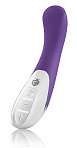 Силиконовый вибратор AL PUNTO с электростимуляцией, фиолетовый