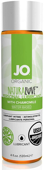 Натуральный лубрикант с экстрактом ромашки JO Naturalove Original, 120 мл