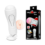 Мастурбатор с реалистичной вагиной в тубе на присоске