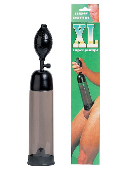 Вакуумная помпа-стимулятор для мужчин, 20 см