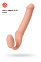 Безремневой страпон XL Strap-on-me 25.5 см, телесный