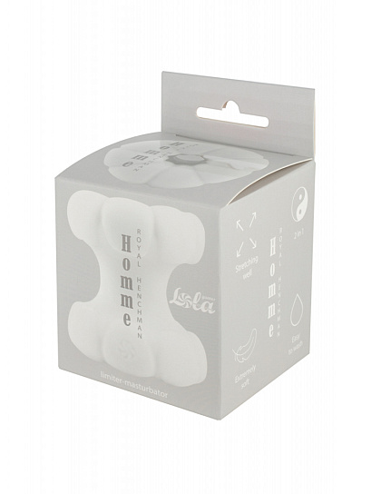 Мини-мастурбатор Lola Games Homme Royal Henchman, белый