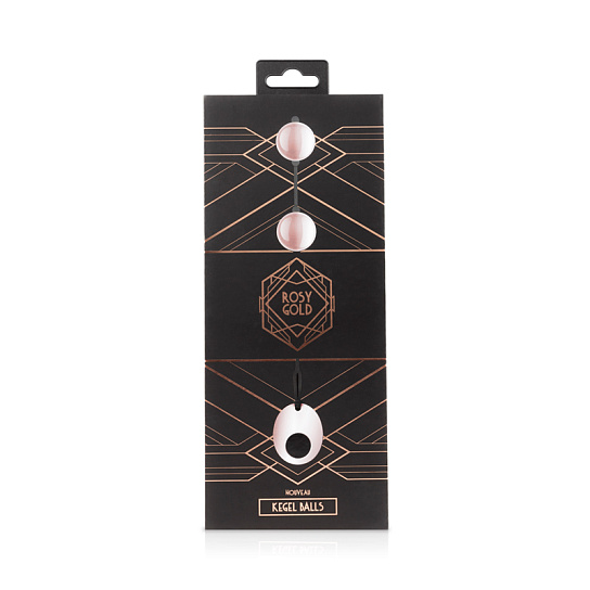 Вагинальные шарики Rosy Gold Nouveau Ben Wa Balls