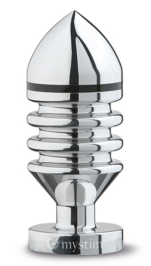 Анальный плаг небольшого размера с электростимуляцией