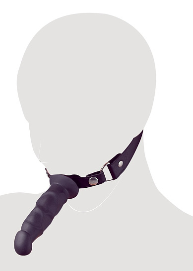Кляп с наружным фаллосом Knebel mit Dildo