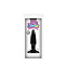 Анальная пробка мини Jelly Rancher Pleasure Plug - XS, черная