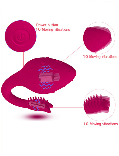 Вибратор клиторальный «Клубничка»