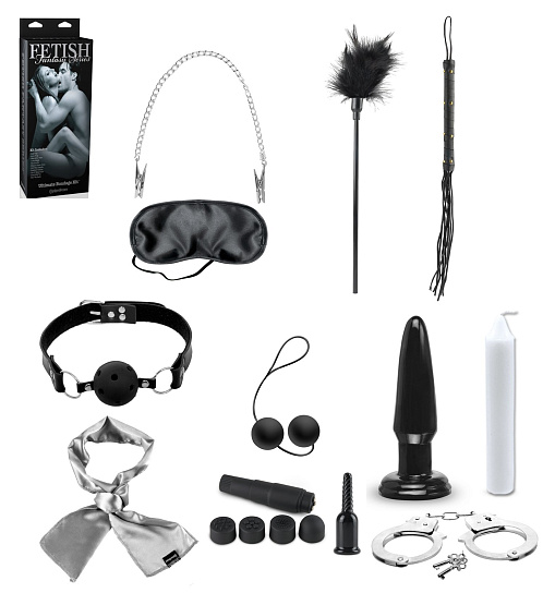 Набор для любовных и БДСМ игр Ultimate Bondage Kit