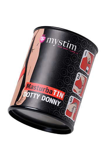 Мастурбатор Dotty Donny с рельефом в форме точек