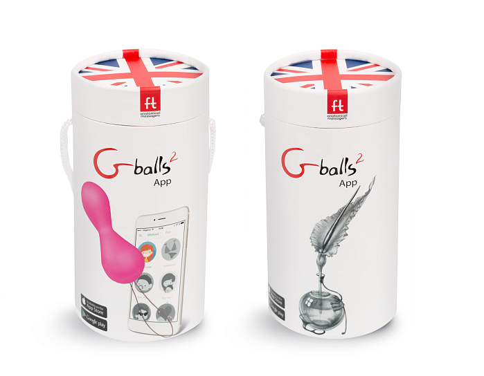 Розовые вагинальные шарики Magic Kegel, управление со смартфона