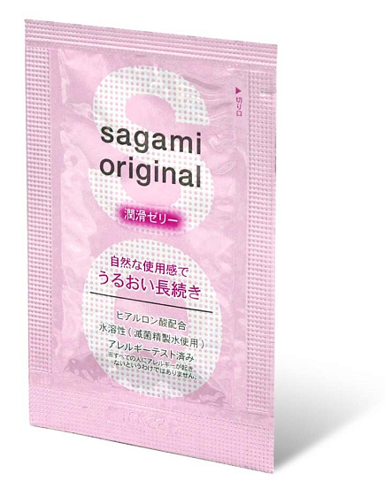 Увлажняющий лубрикант на водной основе SAGAMI ORIGINAL, 3 мл