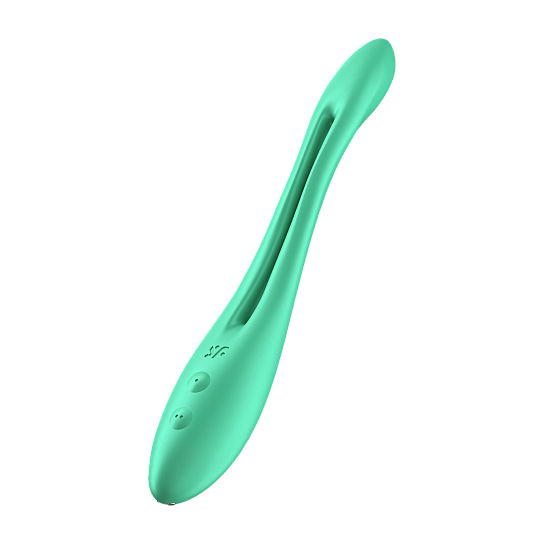 Многофункциональный вибратор Elastic Game, светло-зеленый