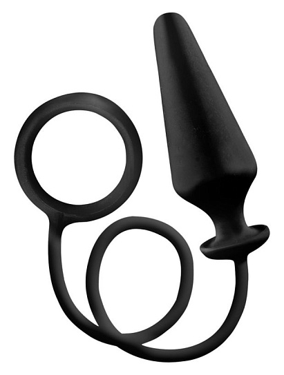 Стимулятор простаты с кольцом POWER