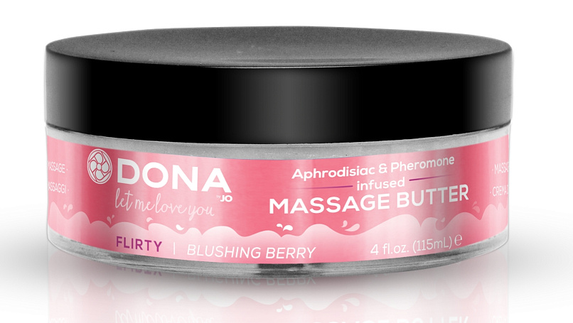 Увлажняющий крем-масло для массажа DONA Massage Butter, 115 мл