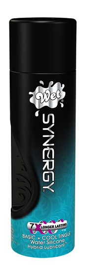 Лубрикант из воды и силикона Wet Synergy Cool Tingle, 280 мл