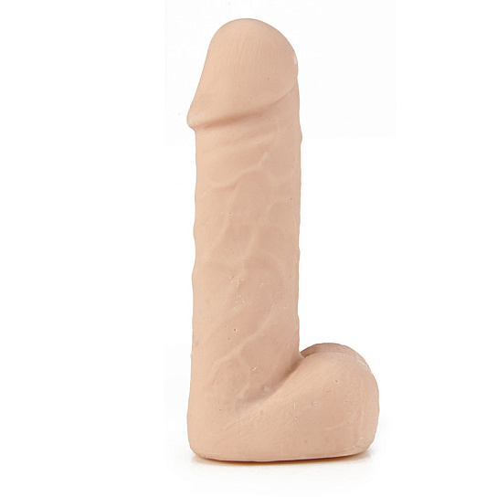 Толстый фаллос с мошонкой GOOD FRIEND, 16 см
