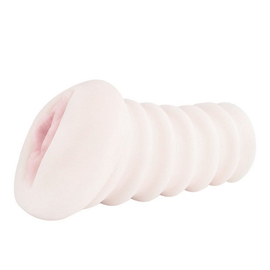 Реалистичный мастурбатор в виде вагины с выносным пультом