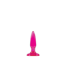 Анальная пробка мини Jelly Rancher Pleasure Plug - XS, розовая
