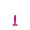 Анальная пробка мини Jelly Rancher Pleasure Plug - XS, розовая