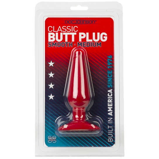 Анальная пробка среднего размера