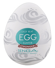 Яйцо мастурбатор Tenga Egg Surfer 012 с витиеватым рельефом