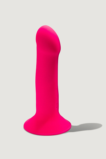 Фалломитатор с вибрацией Adrien Lastic Hitsens 2 17.2 см, розовый