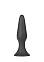 Анальный стимулятор с расширением к низу SILKY BUTTPLUG, черный