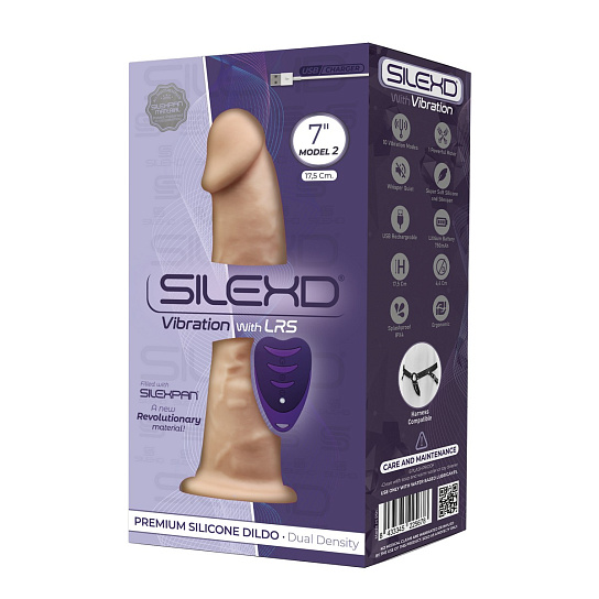 Вибратор-реалистик без мошонки Adrien Lastic SileXD Model 27, телесный Вибратор-реалистик без мошонки Adrien Lastic SileXD Model 27, телесный