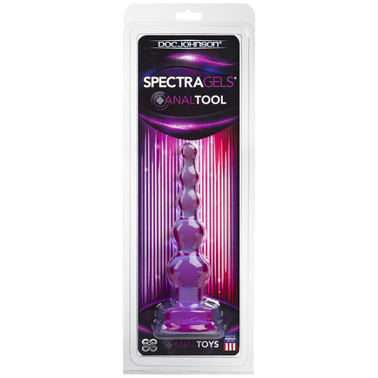 Анальный плаг-елочка Spectra Gels Purple Anal Tool
