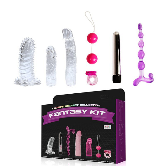 Набор секс-игрушек со всем необходимым Lover's Fantasy Kit