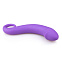 Изогнутый анальный стимулятор Easytoys Curved Dong, фиолетовый
