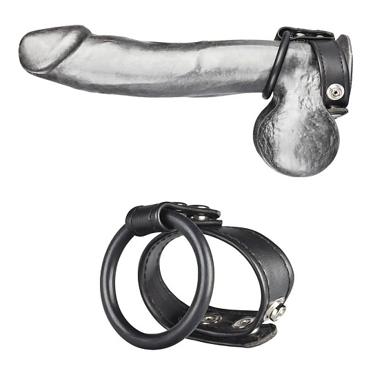 Двойное кольцо для утяжки члена Dual Stamina Ring