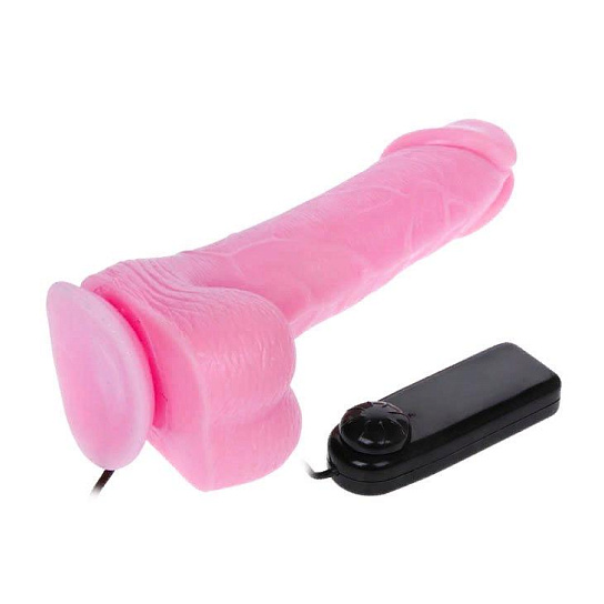 Вибромассажер Dong для женщин Baile розовый, 19 см