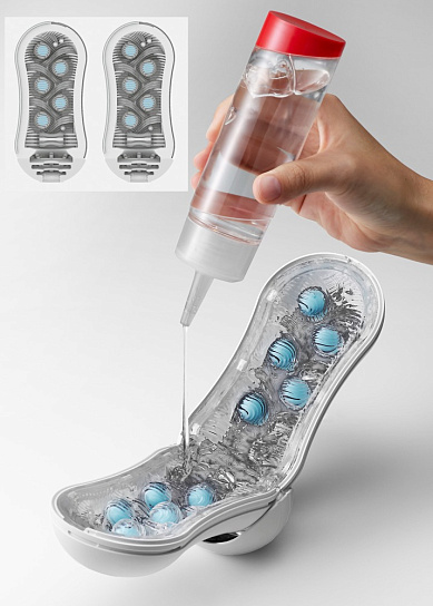 Мега-мастурбатор Flip ORB, синий