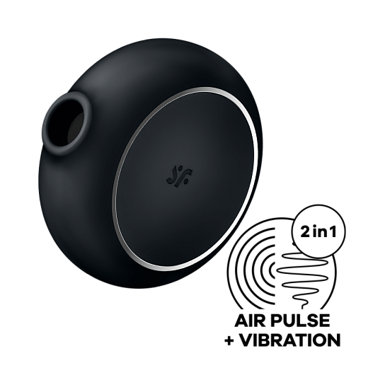 Вакуумно-волновой вибратор Satisfyer Pro To Go 3, черный