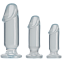 Набор из трех анальных стимуляторов Anal Trainer Kit, прозрачный