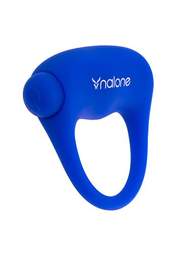 Эрекционное виброкольцо на член Nalove Ping, синее