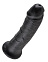 Фаллос на присоске King Cock 8 реалистичный, 19 см, черный Фаллос на присоске King Cock 8 реалистичный, 19 см, черный
