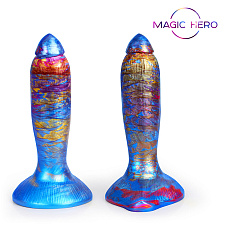 Фаллоимитатор с космическим дизайном Magic Hero, 21 см