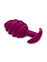 Витая анальная пробка Gvibe Gplug Twist, цвет малиновый
