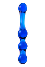 Синий фаллоимитатор Glas 20,5 см