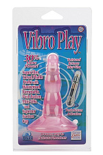 Беспроводная вибро-пробка VIBRO PLAY, розовая